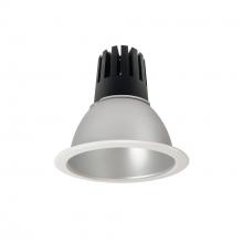 Nora NC3-61L430FHZMPW - 6" Sapphire III Round Open Reflector, 3500lm, 3000K, Flood Optic, Haze Reflector/Matte Powder