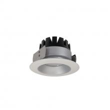 Nora NRM3-41L135NHZW - 4" Marquise III Round Open Reflector, 900lm, 3500K, Narrow Flood Optic, Haze Reflector/White