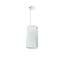 Nora NYLD2-6C075135WWW4AC - 6" Cobalt Cable Mount Cylinder, White, 750L, 3500K, White Reflector, 120V Triac/ELV/0-10V & 277V