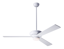 Modern Fan Co. ALT-GW-52-AL-271-002 - Altus Fan; Gloss White Finish; 52" Aluminum Blades; 17W LED; Fan Speed and Light Control (3-wire