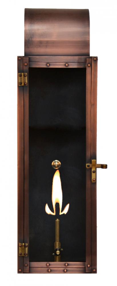 The CopperSmith Whitney Gas Wall Lantern
