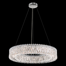 Schonbek 1870 RS8349N-51S - Sarella 18 Light 120V Pendant in Black with Clear Crystals from Swarovski