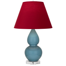Robert Abbey OB13R - Steel Blue Small Double Gourd Accent Lamp