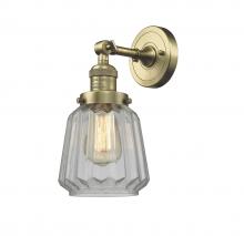 Innovations Lighting 203-AB-G142 - Chatham - 1 Light - 7 inch - Antique Brass - Adjustable Sconce