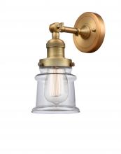 Innovations Lighting 203-BB-G182S - Canton - 1 Light - 5 inch - Brushed Brass - Adjustable Sconce