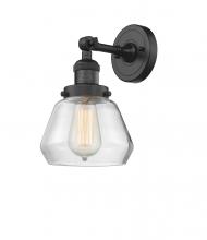 Innovations Lighting 203-BK-G172 - Fulton - 1 Light - 7 inch - Matte Black - Adjustable Sconce