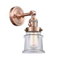 Innovations Lighting 203SW-AC-G182S - Canton - 1 Light - 5 inch - Antique Copper - Adjustable Sconce