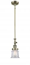 Innovations Lighting 206-AB-G182S - Canton - 1 Light - 5 inch - Antique Brass - Stem Hung - Adjustable Mini Pendant