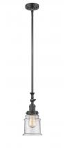 Innovations Lighting 206-OB-G184 - Canton - 1 Light - 6 inch - Oil Rubbed Bronze - Stem Hung - Adjustable Mini Pendant