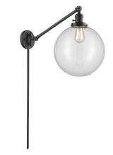 Innovations Lighting 237-OB-G202-12 - Beacon - 1 Light - 12 inch - Oil Rubbed Bronze -Adjustable Swing Arm