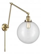 Innovations Lighting 238-AB-G202-12 - Beacon - 1 Light - 12 inch - Antique Brass -Adjustable Swing Arm