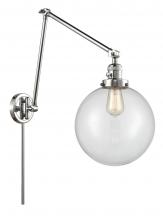 Innovations Lighting 238-PC-G202-10 - Beacon - 1 Light - 10 inch - Polished Chrome -Adjustable Swing Arm