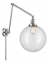 Innovations Lighting 238-PC-G202-12 - Beacon - 1 Light - 12 inch - Polished Chrome -Adjustable Swing Arm