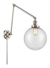 Innovations Lighting 238-PN-G204-10 - Beacon - 1 Light - 10 inch - Polished Nickel -Adjustable Swing Arm