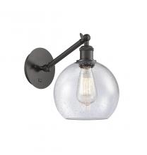 Innovations Lighting 317-1W-OB-G124-8 - Athens - 1 Light - 8 inch - Oil Rubbed Bronze - Adjustable Sconce