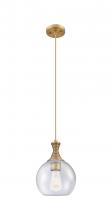 Innovations Lighting 415-1P-BB-G124-8 - Astor - 1 Light - 8 inch - Brushed Brass - Cord hung - Mini Pendant