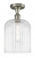 Innovations Lighting 516-1C-SN-G559-8CL - Bridal Veil - 1 Light - 5 inch - Brushed Satin Nickel - Semi-Flush Mount