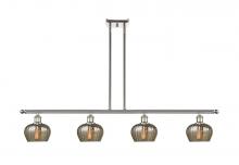 Innovations Lighting 516-4I-PN-G96 - Fenton - 4 Light - 48 inch - Polished Nickel - Cord hung - Island Light