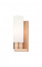 Innovations Lighting 617-1W-AC-G617-8SWH - Boreas - 1 Light - 5 inch - Antique Copper - Sconce