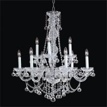 Glow Lighting 550FD9LSP-7C - Crystal Palace Pendant Chandelier