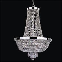 Glow Lighting 603AD19SP-7C - Modern Time Pendant Chandelier