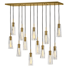 Fredrick Ramond Merchant FR31105HBR-CL - Medium Thirteen Light Linear
